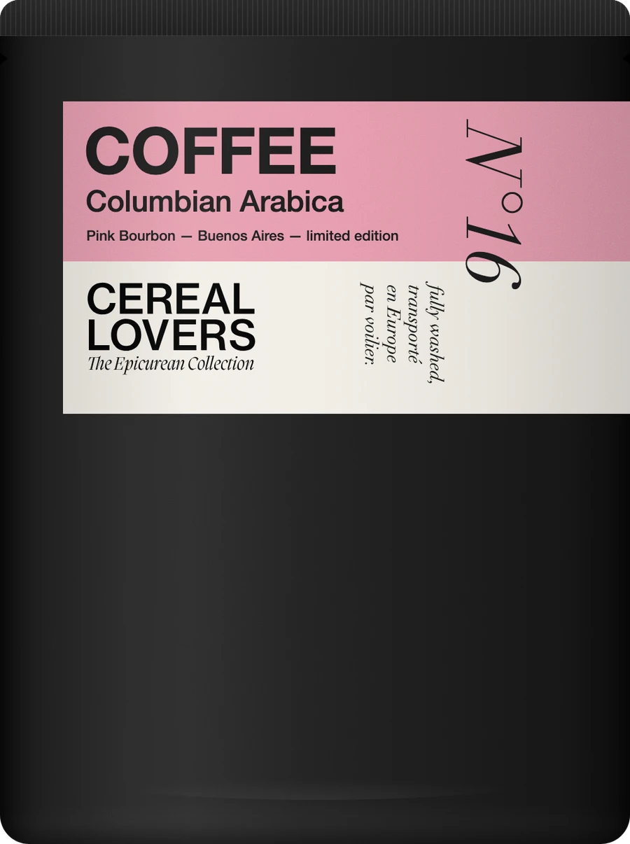 Coffee N°16, Colombian Arabica, Pink Bourbon
